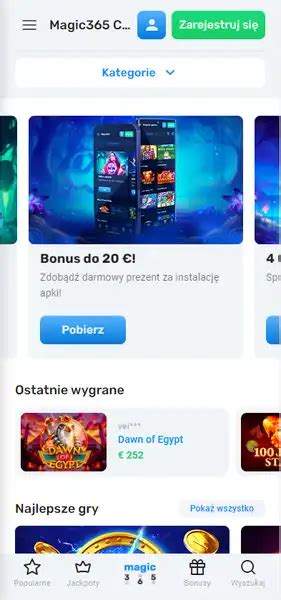 Magic365 Casino Review 2024, Games, Bonus & Rating.